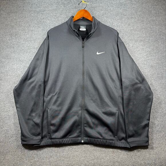 Nike Golf Tour Performance Therma-Fit Jacket Men's XL Black Full Zip Activewear - Picture 1 of 11